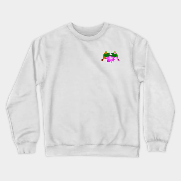 Hummingbirds (small image) Crewneck Sweatshirt by Ruggeri Collection